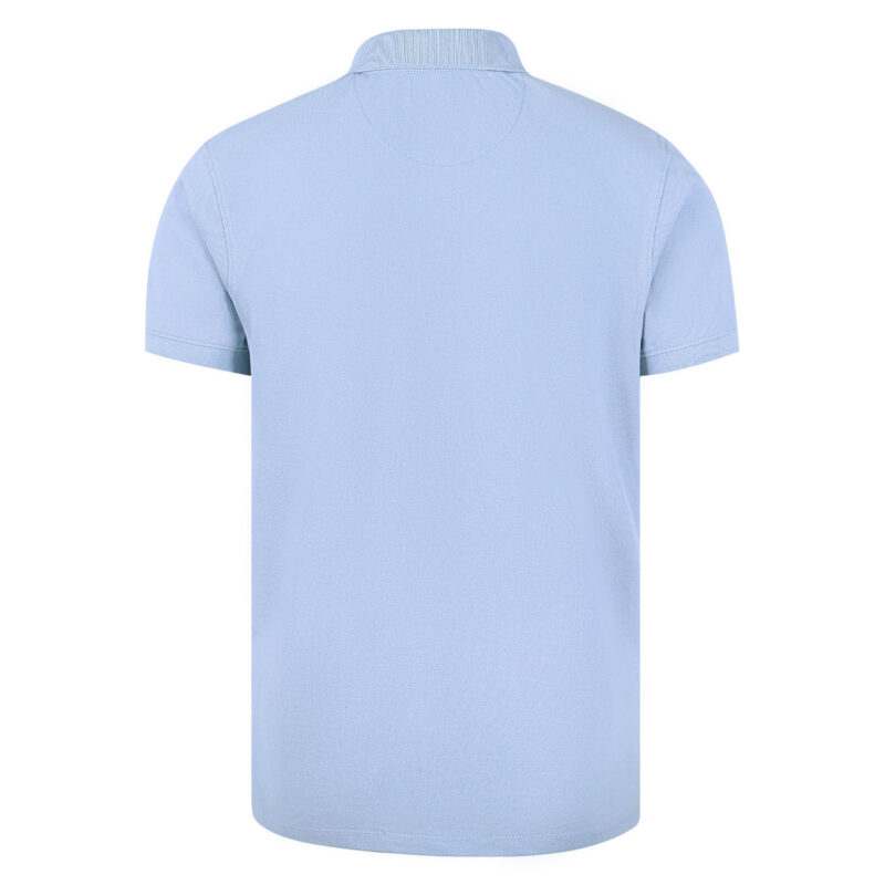 Sky Plain Pique Polo Shirt - Image 2