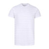 White Stripe Crew Neck T-shirt