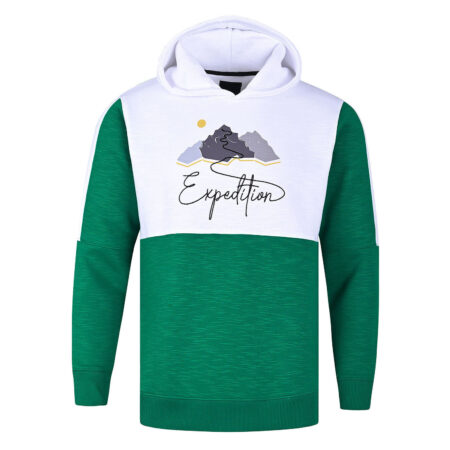 Expedition Green Texture Pullover Hoodie