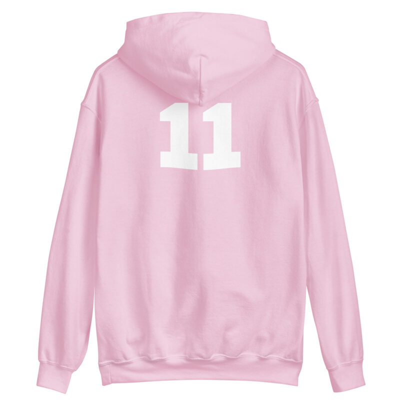 Preppy Pink Yale Aesthetic Hoodie for Women - Image 2