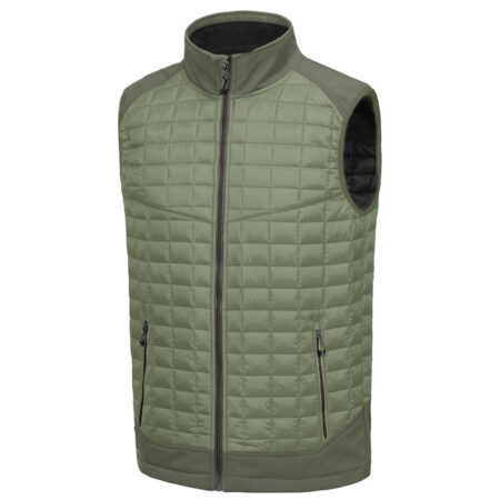 Sleeveless puffer jacket