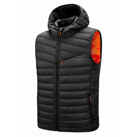 Sleeveless puffer jacket