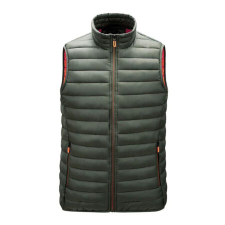 Sleeveless puffer jacket