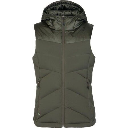 Sleeveless puffer jacket