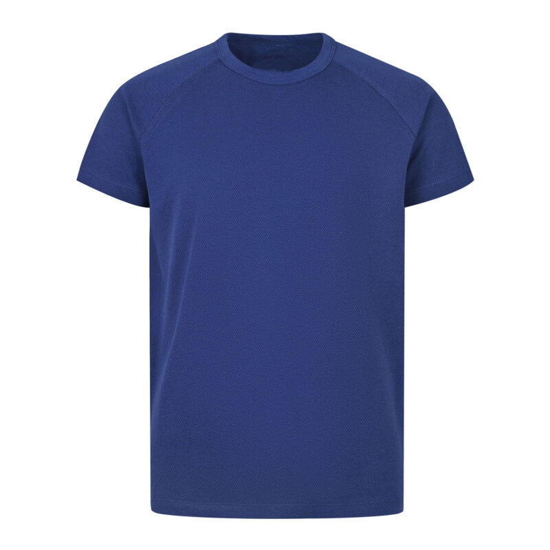 Navy Texture Crew Neck T-shirt