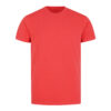 Art, Music People & Cities Orange Crew Neck T-shirt