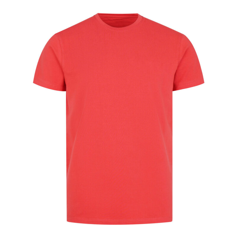 Art, Music People & Cities Orange Crew Neck T-shirt