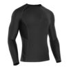 Grey Base Layer Winter Cycling Top