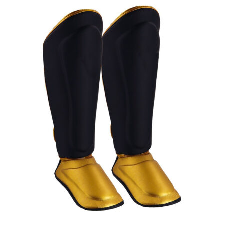 Playerz Power Shin Guards - Black/Gold