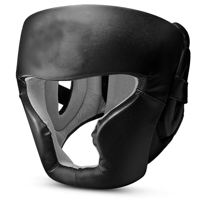 Sports Full Face PU Leather Boxing Head Guard