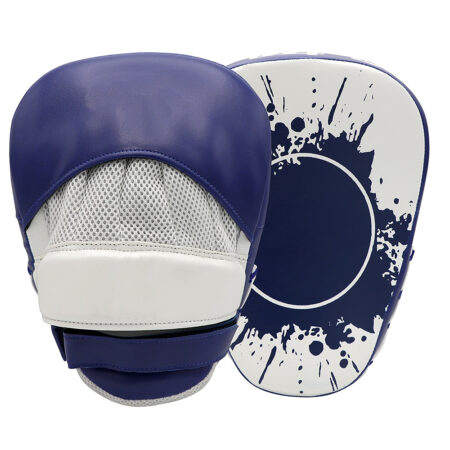 Leather Unique Focus Pads Blue/White